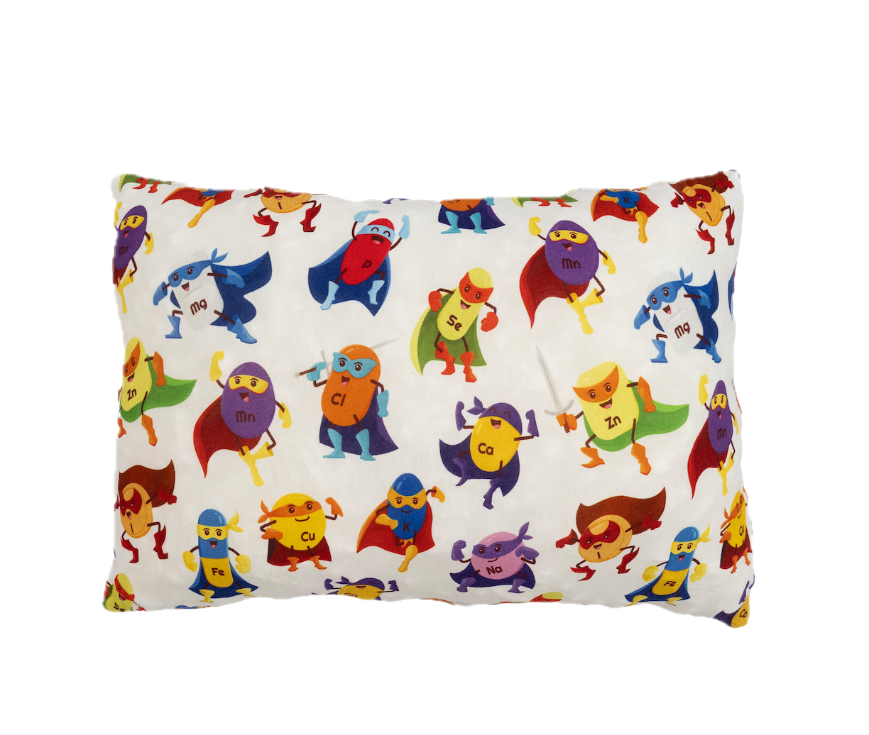 Toddler Pillow, 13 x 18 inches – Perfect for Kids’ Sleep & Travel (Ninjas)
