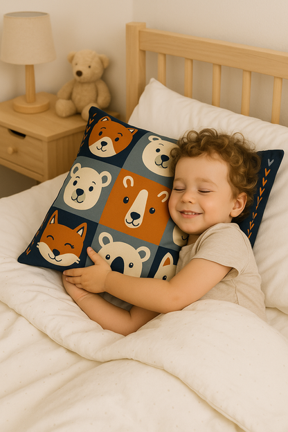 Toddler Pillow, 13 x 18 inches – Perfect for Kids’ Sleep & Travel (Pets)