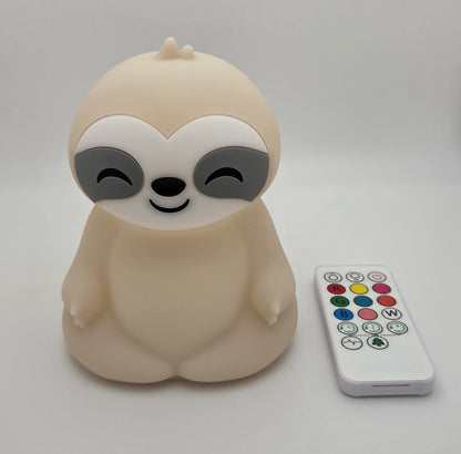 Sloth Silicone Night Light