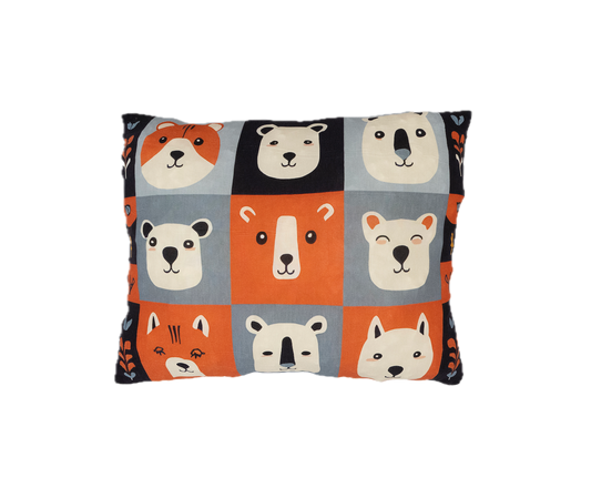 Toddler Pillow, 13 x 18 inches – Perfect for Kids’ Sleep & Travel (Pets)