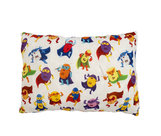 Toddler Pillow, 13 x 18 inches – Perfect for Kids’ Sleep & Travel (Ninjas)